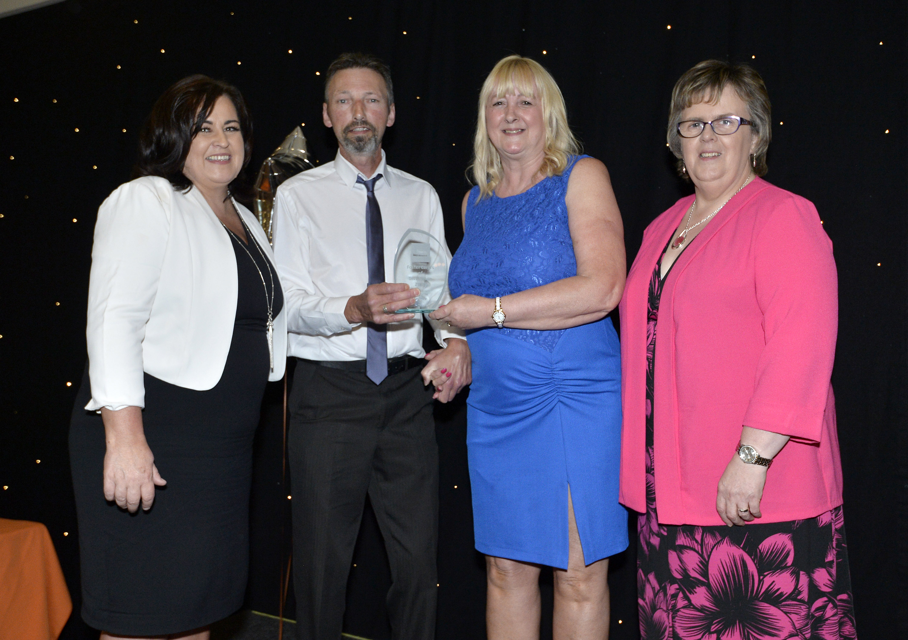 Kathleen Toner, Jill and Sean Kearney, and Una Carragher