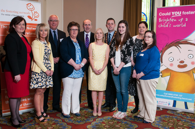 Western Trust with the Fostering Network Northern Ireland staff